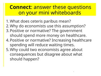 AQA A-Level Economics: The Economic Problem