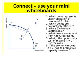AQA A-Level Economics: Shifting the PPF