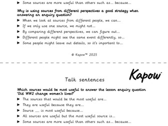 Y5, History, WWII, L 6, Know how WWII affected women’s’ lives.