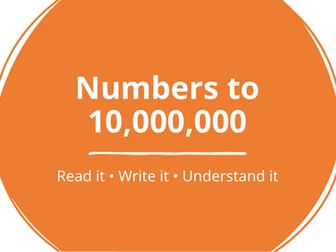 Year 6 Maths | Number & Place Value | Numbers to 10,000,000 | Ready To Teach Lesson