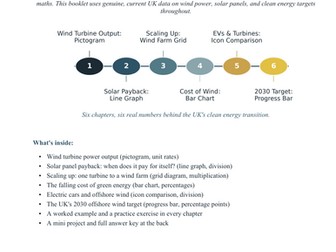 Green Energy - a GCSE Maths Enrichment Booklet