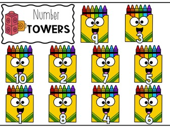 Number Towers 1-10