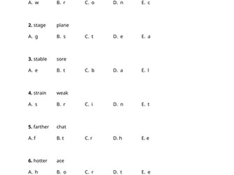 11+ Verbal Reasoning Practice 64 questions 8 question types