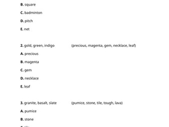 11+ Verbal Reasoning Practice 48 questions 6 question types