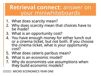 AQA Economics - Law of demand
