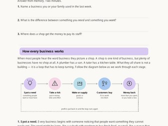 Business Environment: What Is a Business? | NSW St5 FREE