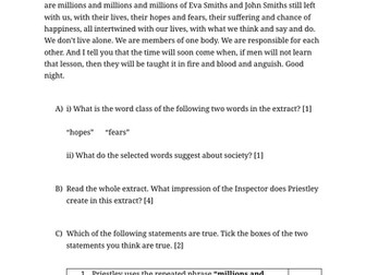 WJEC English Unit 4A AIC