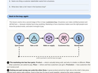 Business Environment: Marketing Mix (4 Ps) | NSW St5