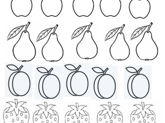 Count and Colour The Very Hungry Caterpillar