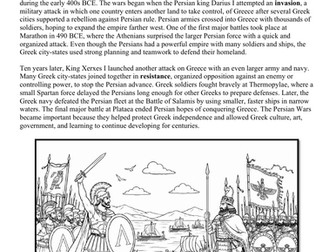 Persian Wars Worksheet