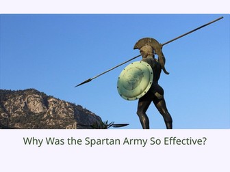 Ancient Spartan Army Slideshow Presentation