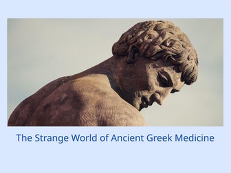 Ancient Greek Medicine Slideshow Presentation