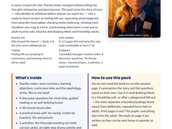 Feeling Left Out: Anti-Bullying KS2 PSHE Pack