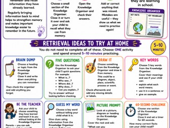 Retrieval Guide and Worksheets