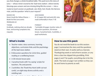 Gratitude KS2 PSHE Guide & Activities