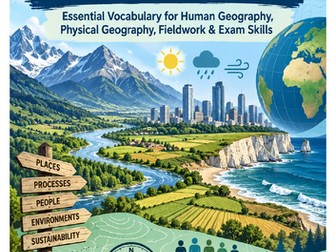 GCSE GEOGRAPHY KEY WORDS & DEFINITIONS | 281 ESSENTIAL TERMS | GCSE REVISION GLOSSARY