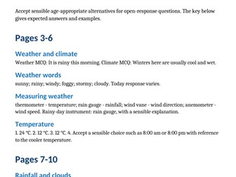 Year 3 Geography – Weather, Seasons and Climate | Climate Zones, Forecasts & Assessment