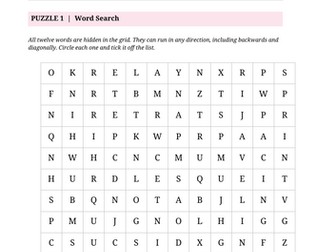 S3 PE Cover Lesson | Athletics Puzzle Pack | No Prep, No PE Knowledge Needed