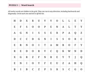S3 PE Cover Lesson | Football Puzzle Pack | Print and Go, No Teaching Required