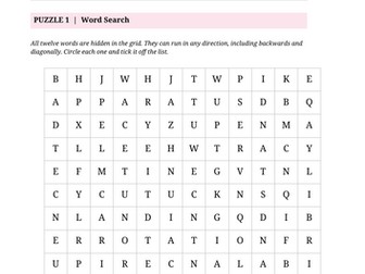 S3 PE Cover Lesson | Gymnastics Puzzle Pack | No Prep PE Cover Lesson