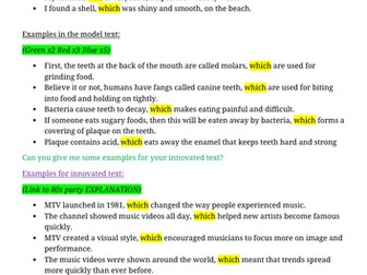 Year 6 Talk4Writing Explanation Text - TEETH