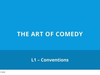 The Art Of Comedy - Year 9 Drama scheme