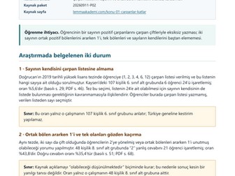 LGS Maths: Factors & Common Divisors