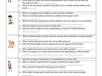 WJEC Hospitality & Catering Year 9 Term 2 booklet, powerpoint, practicals & assessments