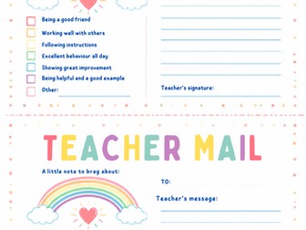 Teacher Mail