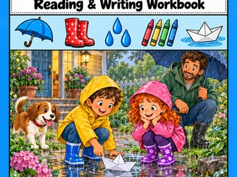 Rainy Day Reading Comprehension & Creative Writing | Grades 1-2 EAL ESL