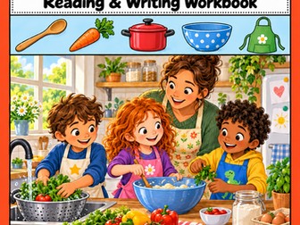 Cooking Vocabulary Reading Comprehension | Grades 1-2 EAL ESL