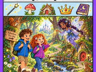 Fairy Tale Forest Reading Comprehension | Grades 1-2 EAL ESL