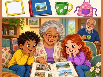 Grandparents Visit Reading and Writing Workbook Grades 1-2