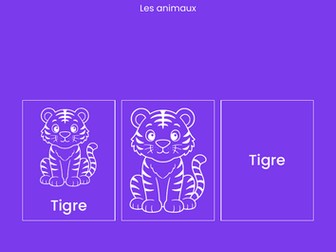 French Montessori Three-Part Cards | 26 pp