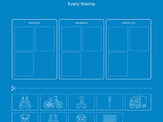 Cut and Stick - 30 Worksheets | 47 Sheets