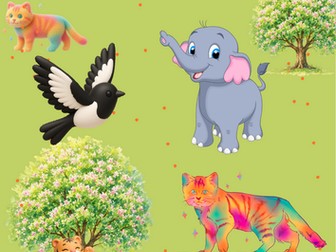 Big Animals Coloring Book