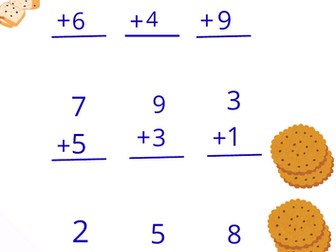 2-Page Addition Sums Worksheet for Kids