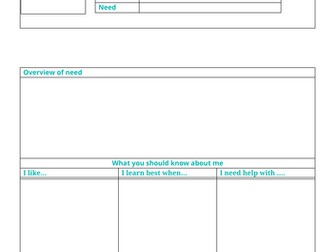 IEP Template