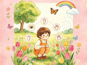 Spring Five Senses Detective Science Activity K-1