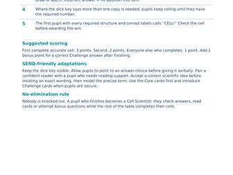 Animal Cell Drive Biology Retrieval Game