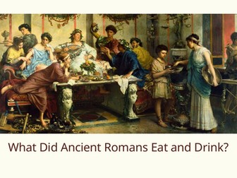 Ancient Roman Food Slideshow Presentation