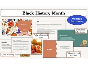 Black History Month Assembly | KS1 & KS2 | Updated for 2026-27