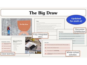The Big Draw Assembly | KS1 & KS2 | Updated for 2026-27