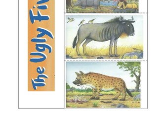 The Ugly Five Julia Donaldson Flap Book KS1 Y1 Y2 editable SEND