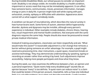 Invisible Disabilities Week UKS2 Reading Comprehension | Updated for 2026-27