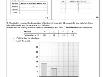 Starter/ Do Now Fluency Task