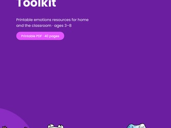 Feelings Toolkit: Emotions Posters & Cards