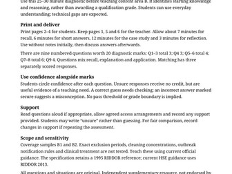 AAQ Early Childhood Development Unit 2: Content Area B Initial Assessment with Answers