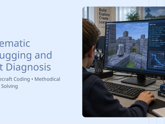 KS3 Minecraft Education: Coding Lesson 9 Computer Science