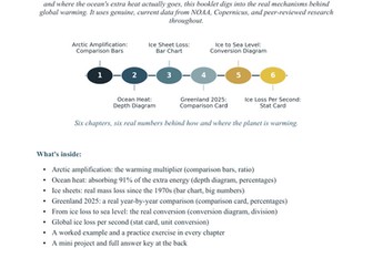 Global Warming - a GCSE Maths enrichment booklet
